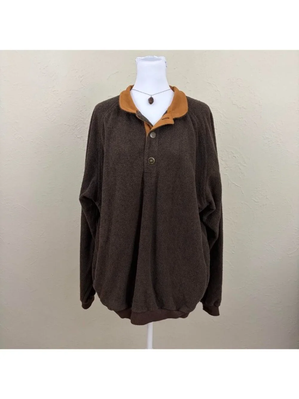 90s brown indie skater grunge sweatshirt